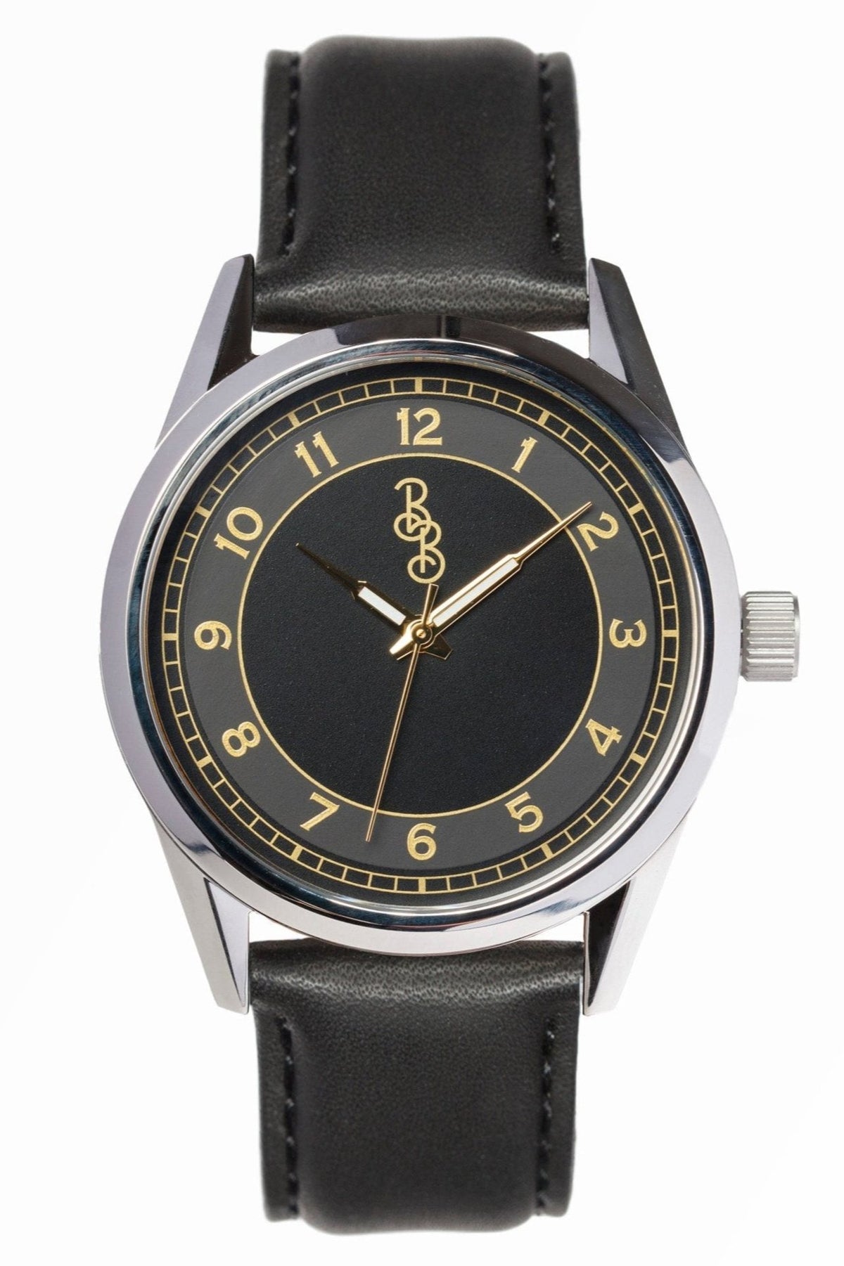 Black and Gold Classic Watch