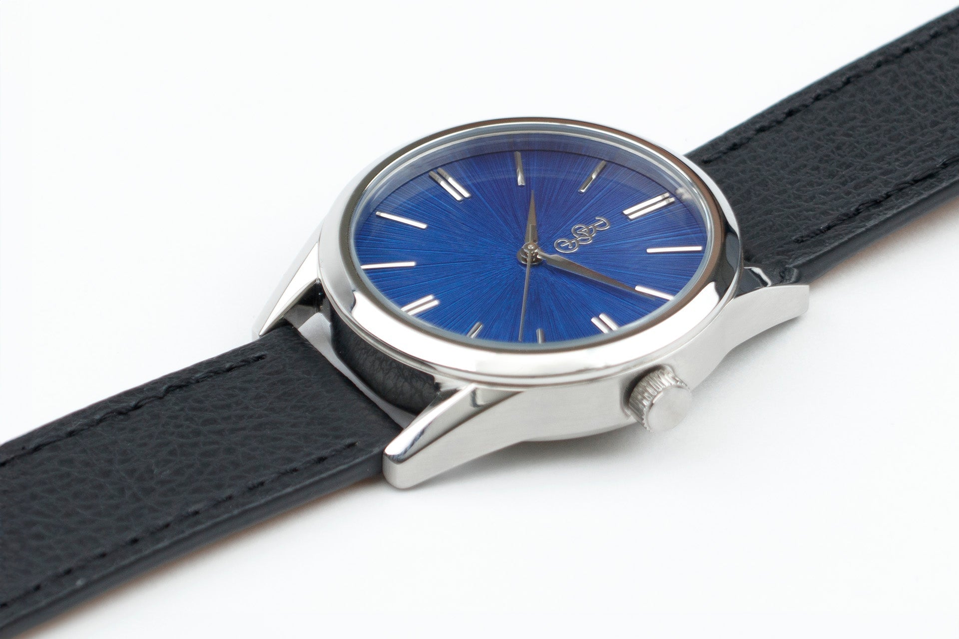 The Beyond Boring Watch Company 39mm Blue Sunburst