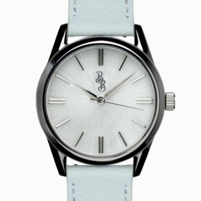 The Beyond Boring Watch Company 39mm White Sunburst