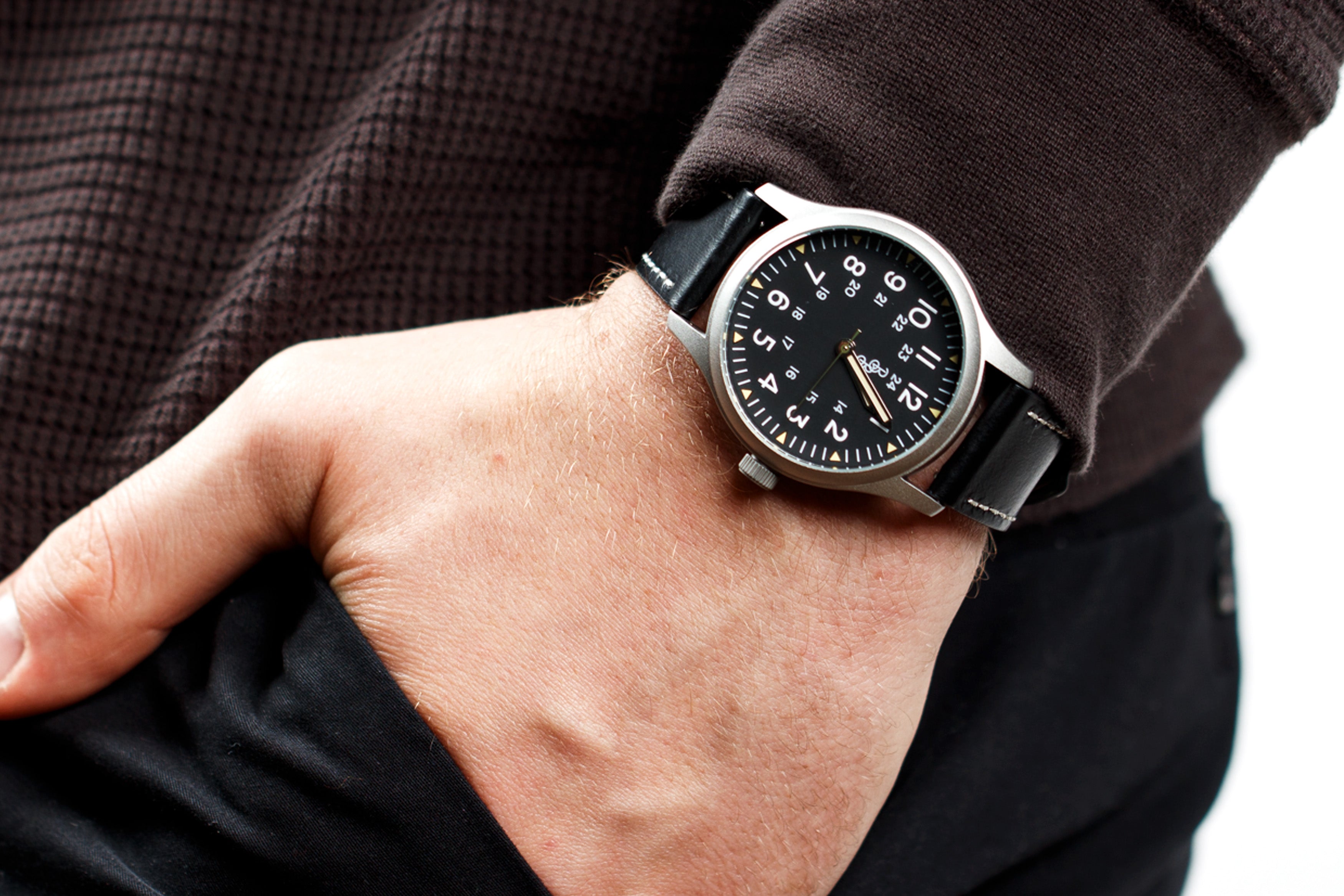 The Beyond Boring Watch Company 40mm Black Field