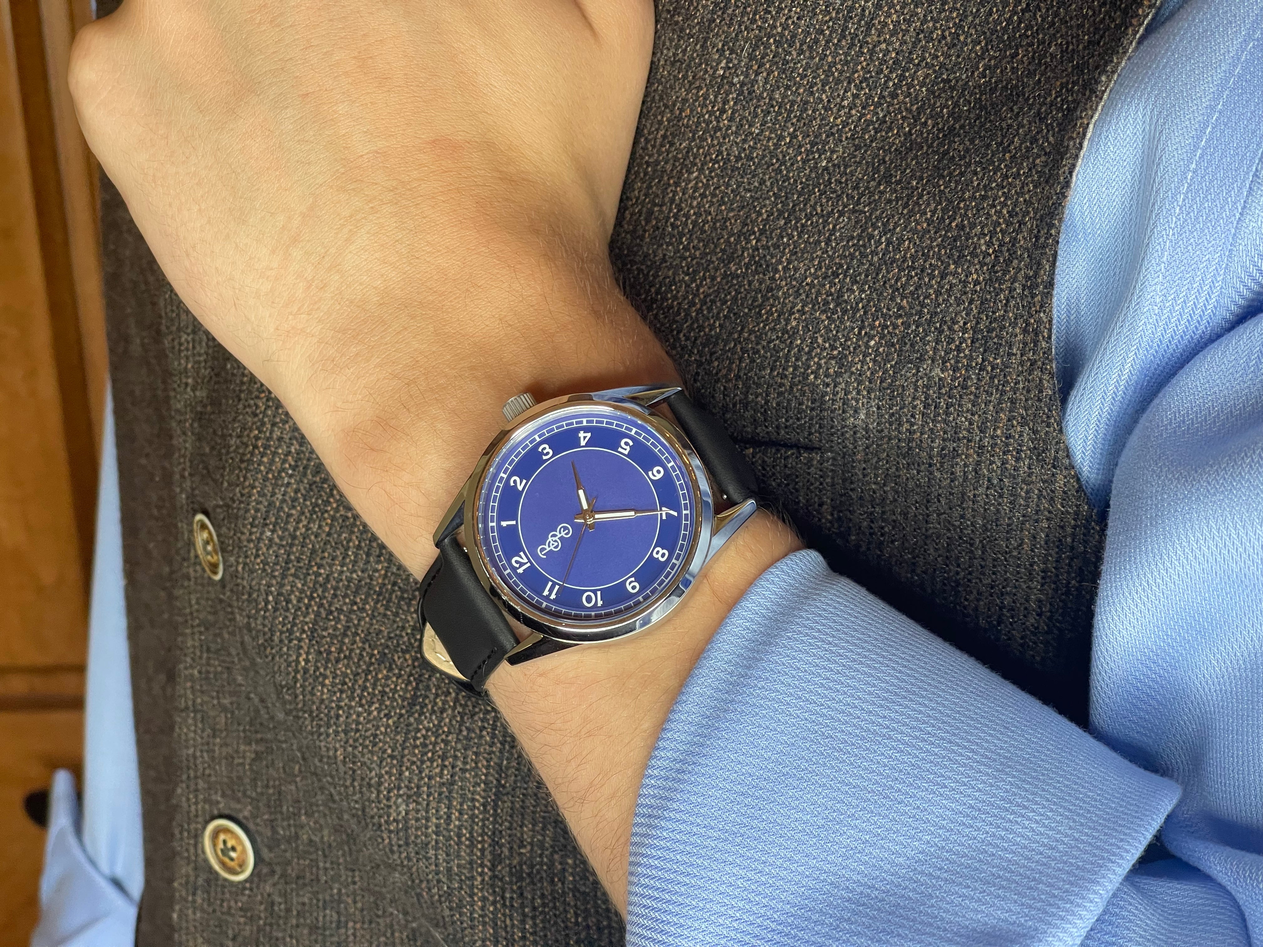 The Beyond Boring Watch Company Blue Classic