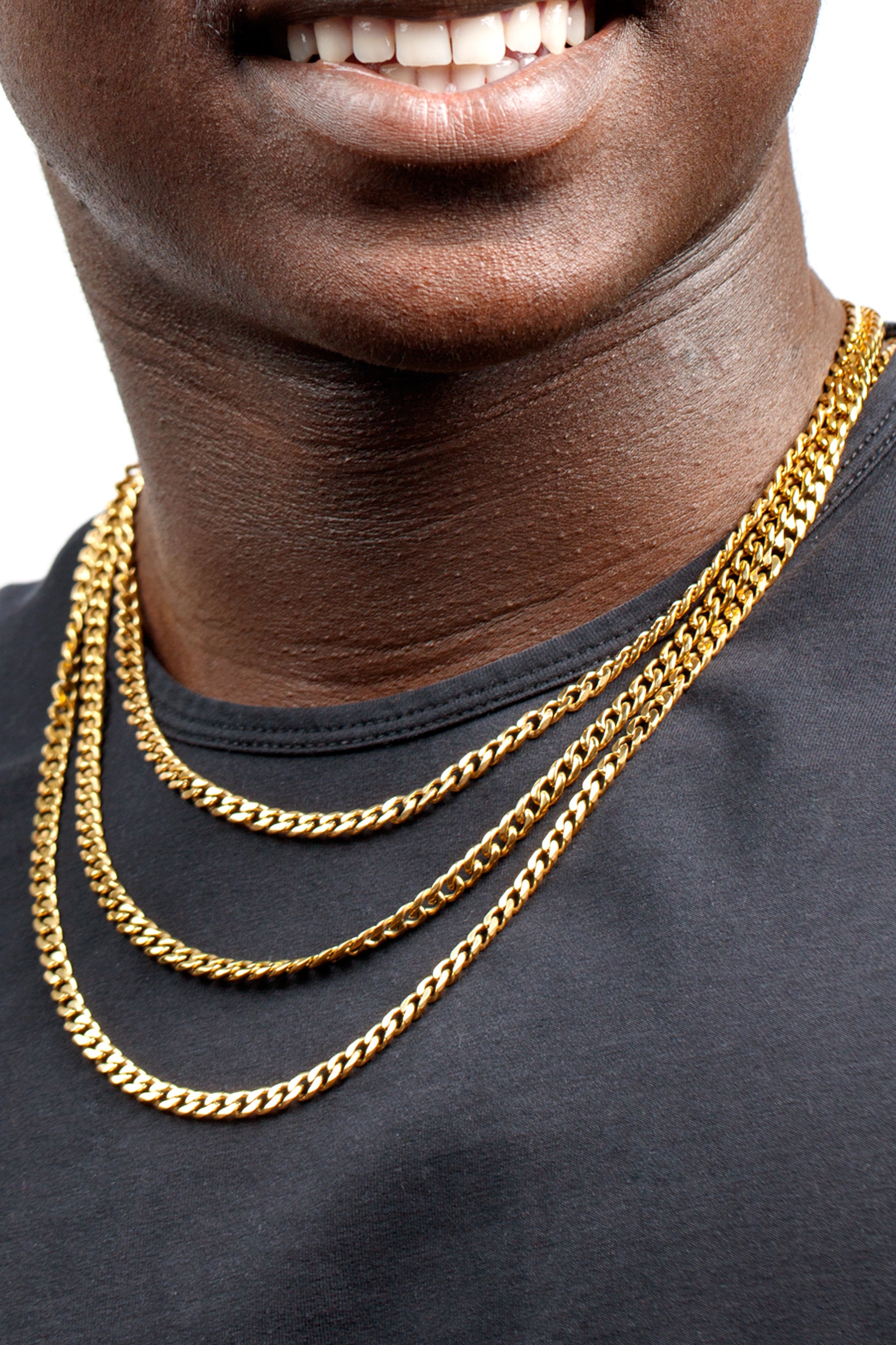 The Beyond Boring Watch Company Gold Cuban Necklace