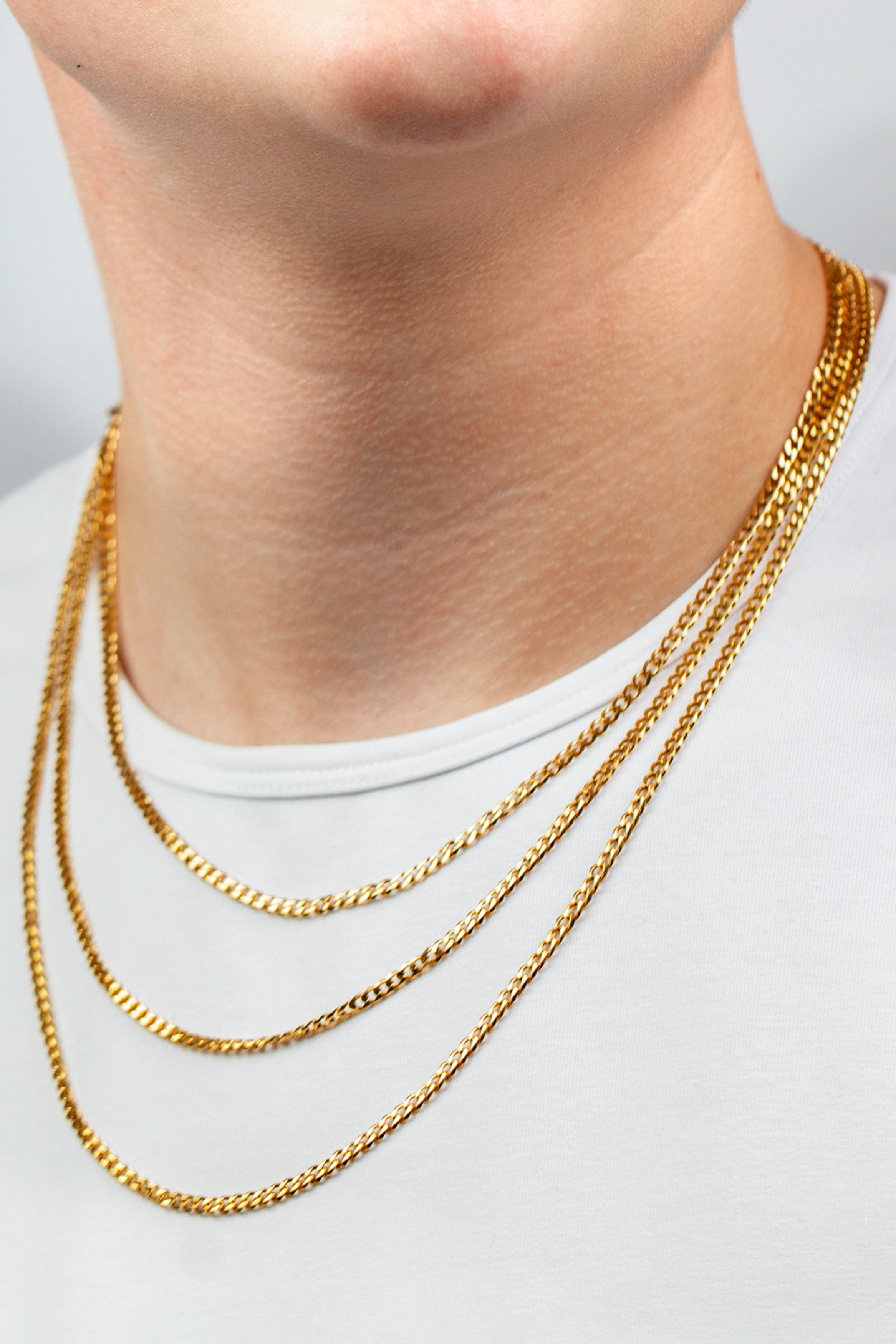 The Beyond Boring Watch Company Gold Cuban Necklace