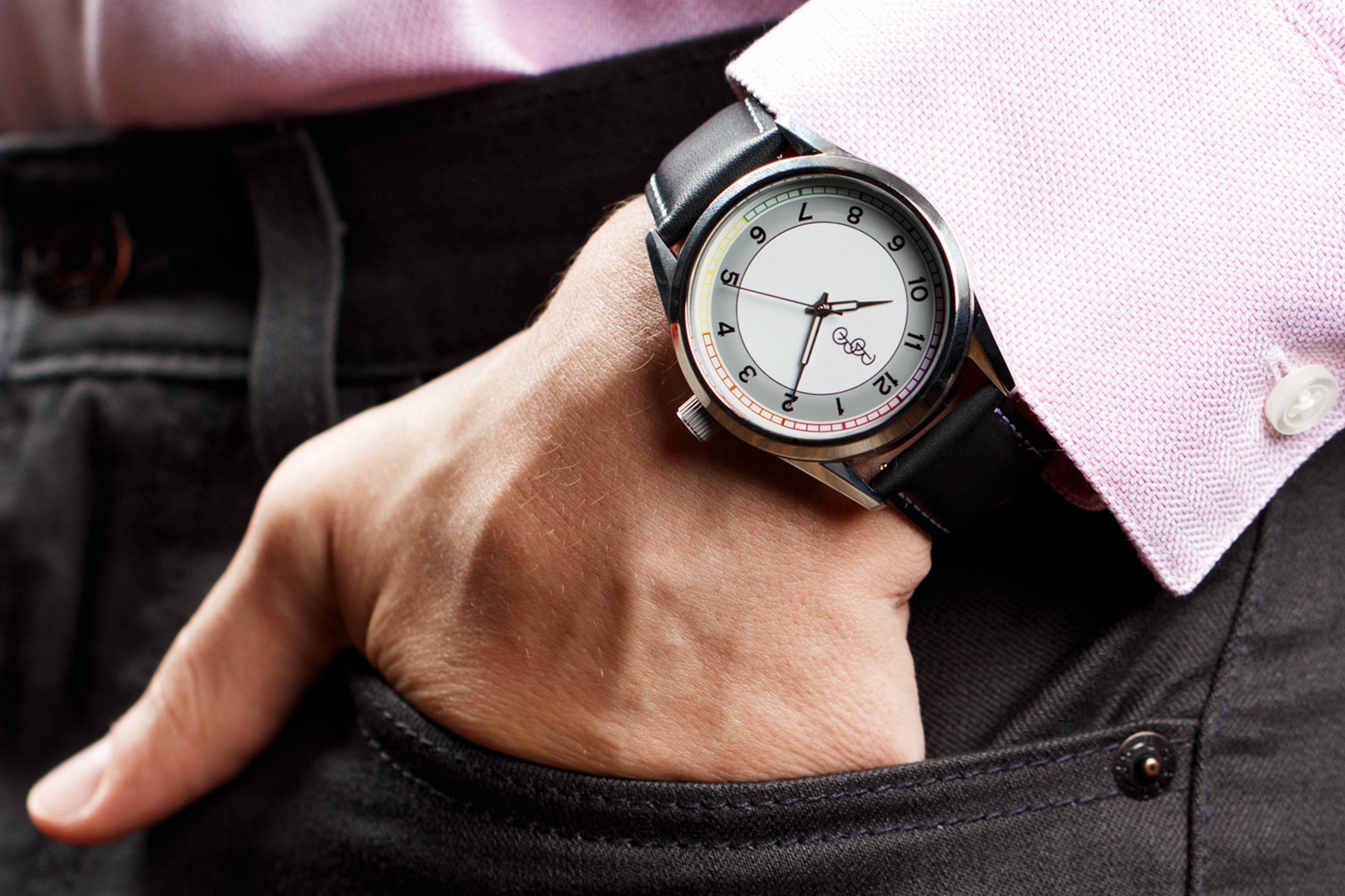 The Beyond Boring Watch Company Rainbow Classic