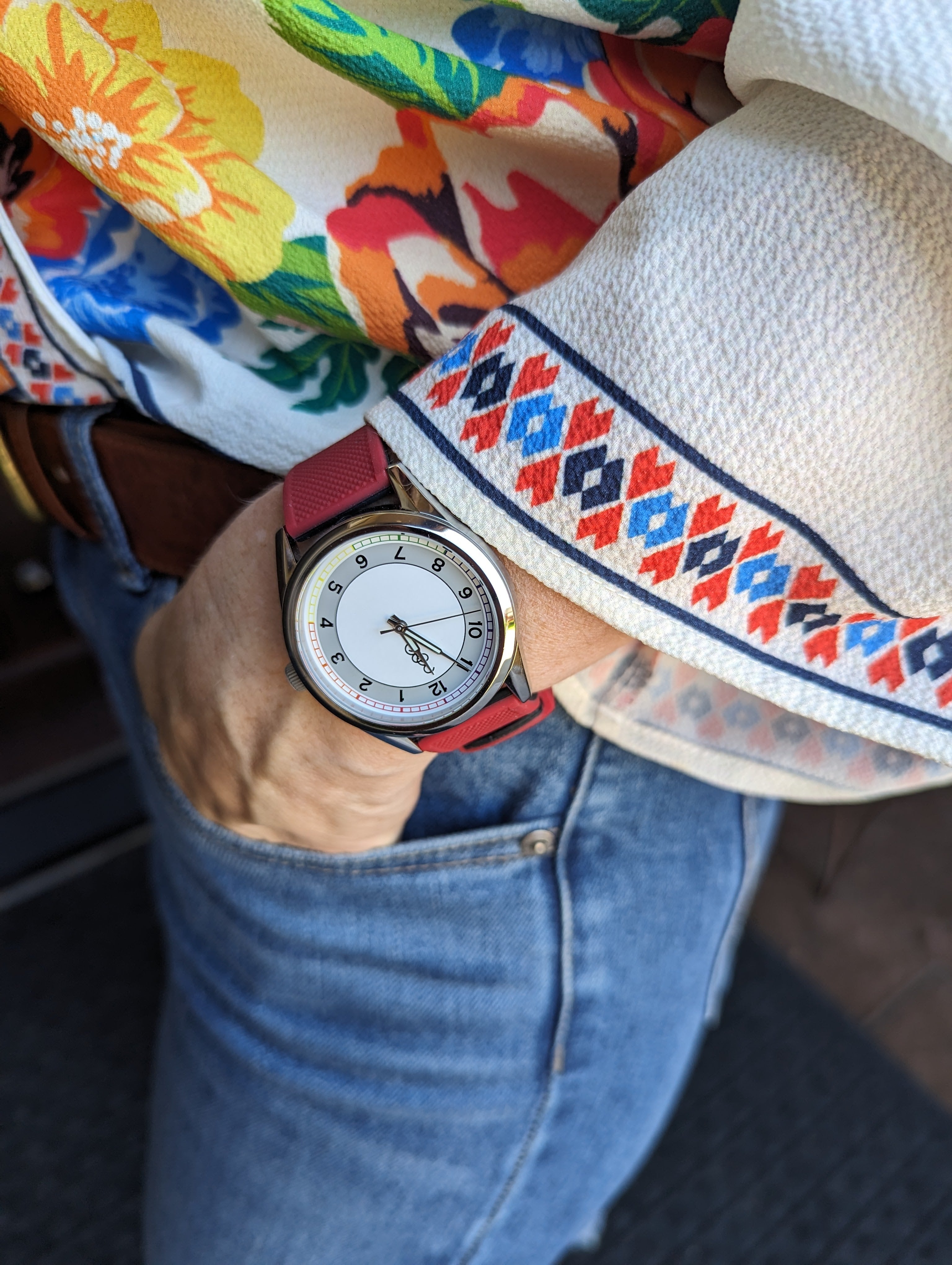 The Beyond Boring Watch Company Rainbow Classic