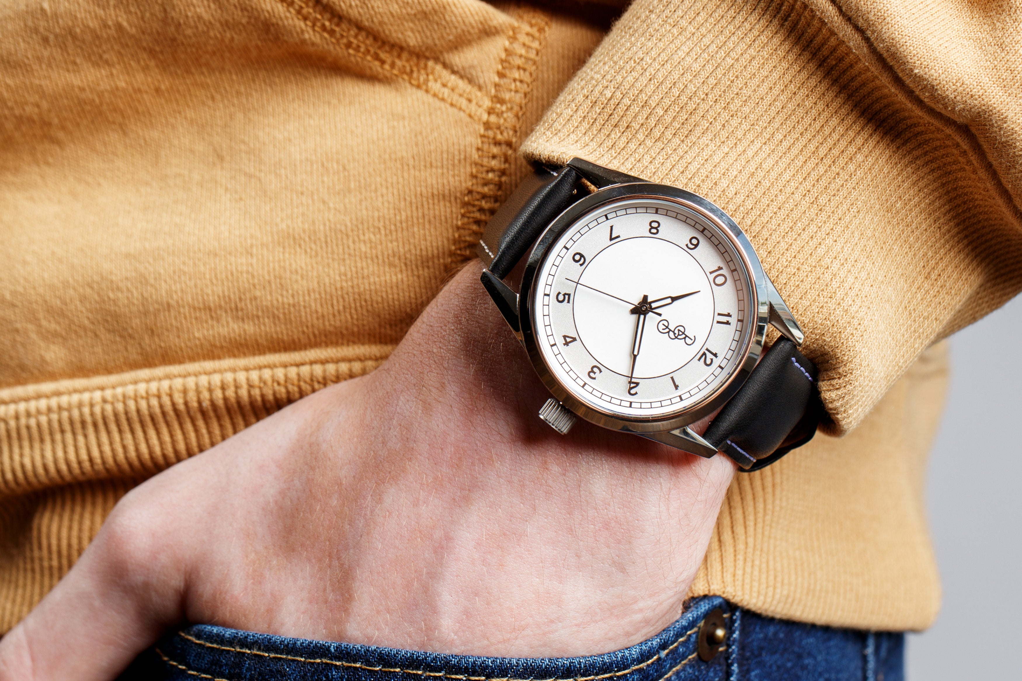 The Beyond Boring Watch Company Silver Classic