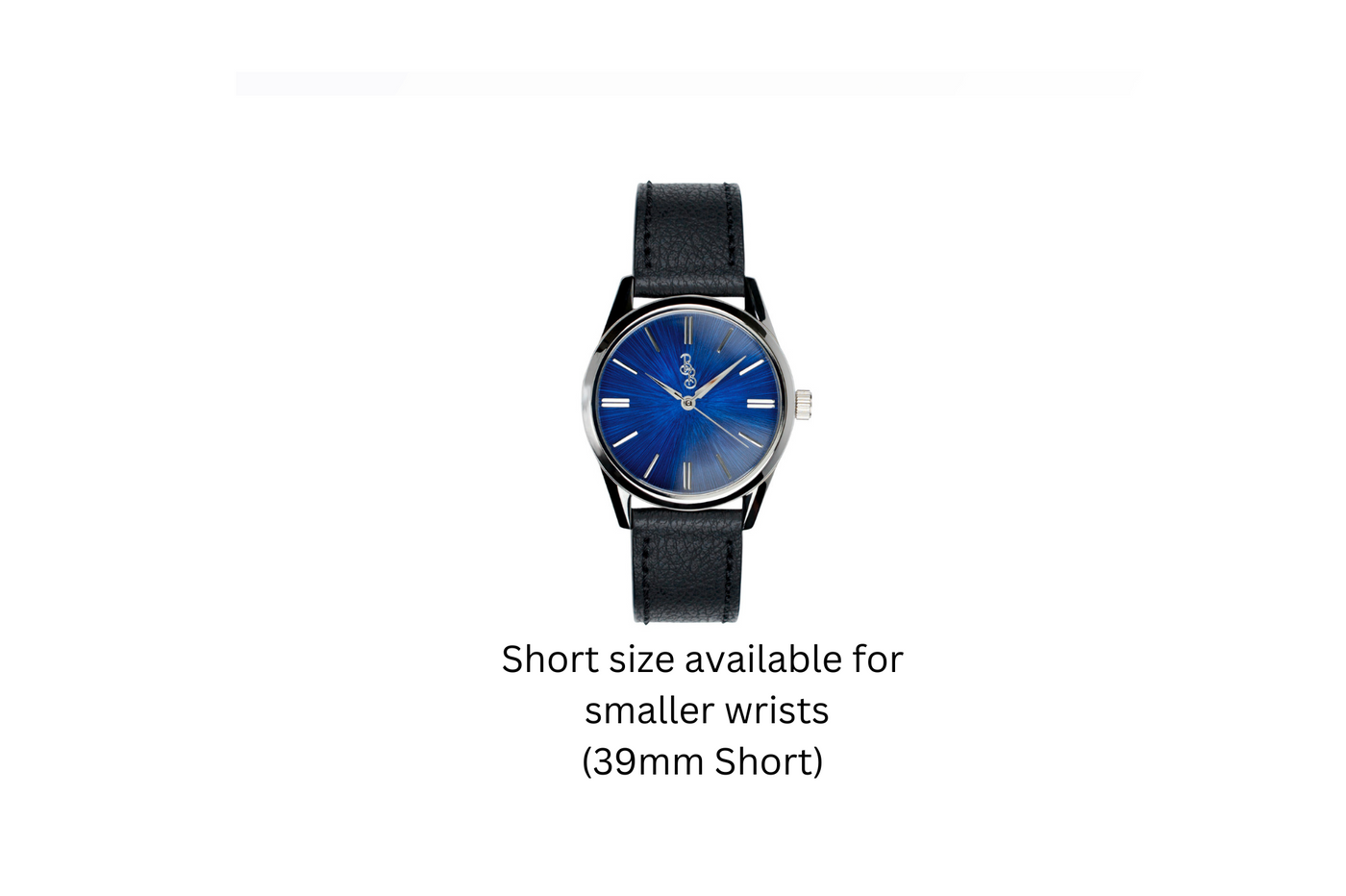 Blue Sunburst Watch