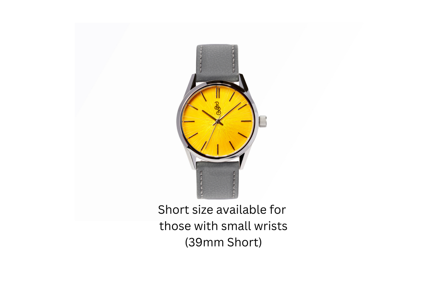 Yellow Sunburst Watch
