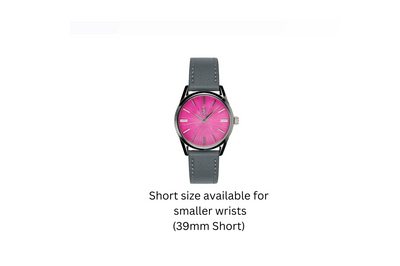 Pink Sunburst Watch