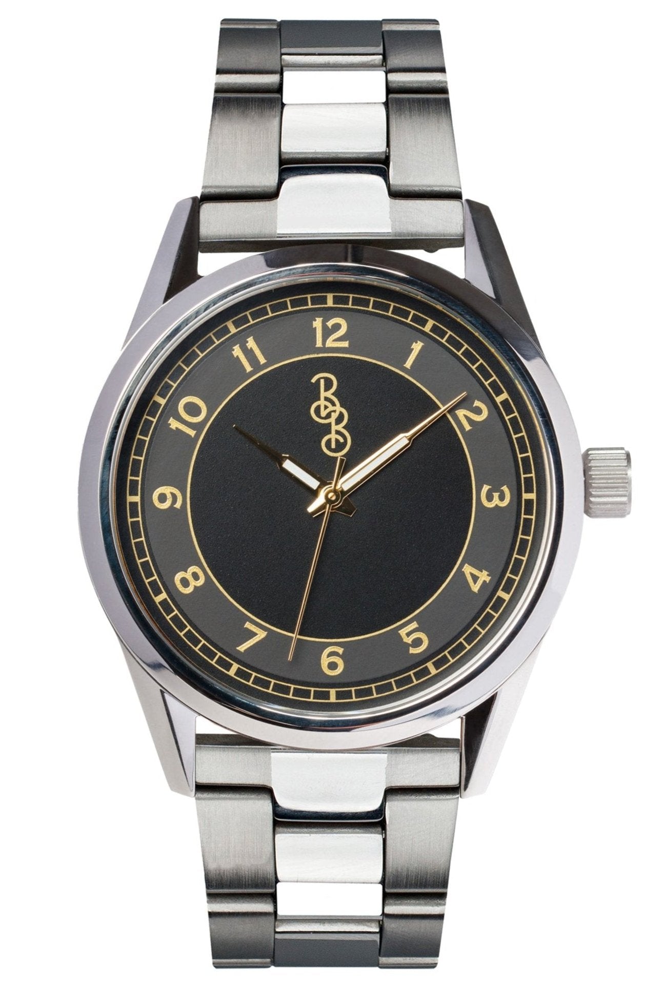 Black and Gold Classic Watch