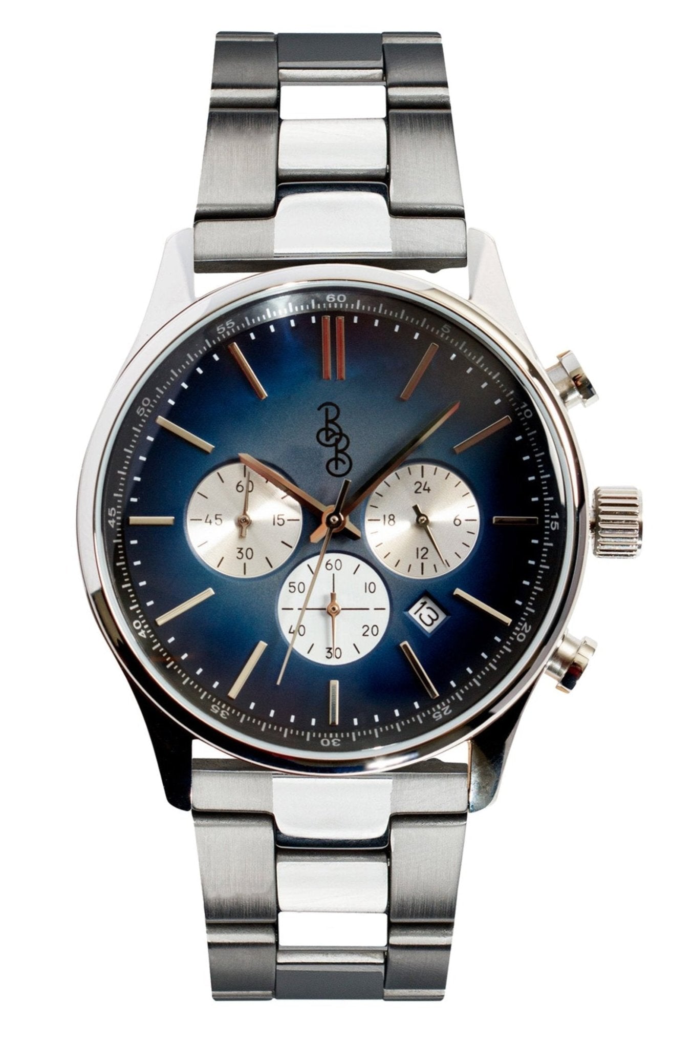 Blue Retro Chronograph