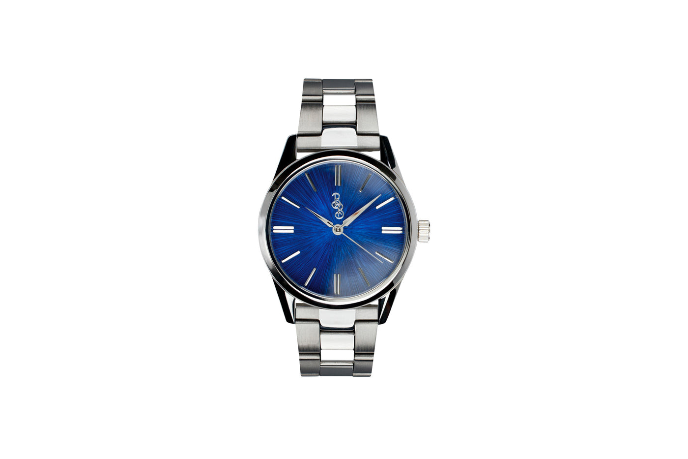 Blue Sunburst Watch