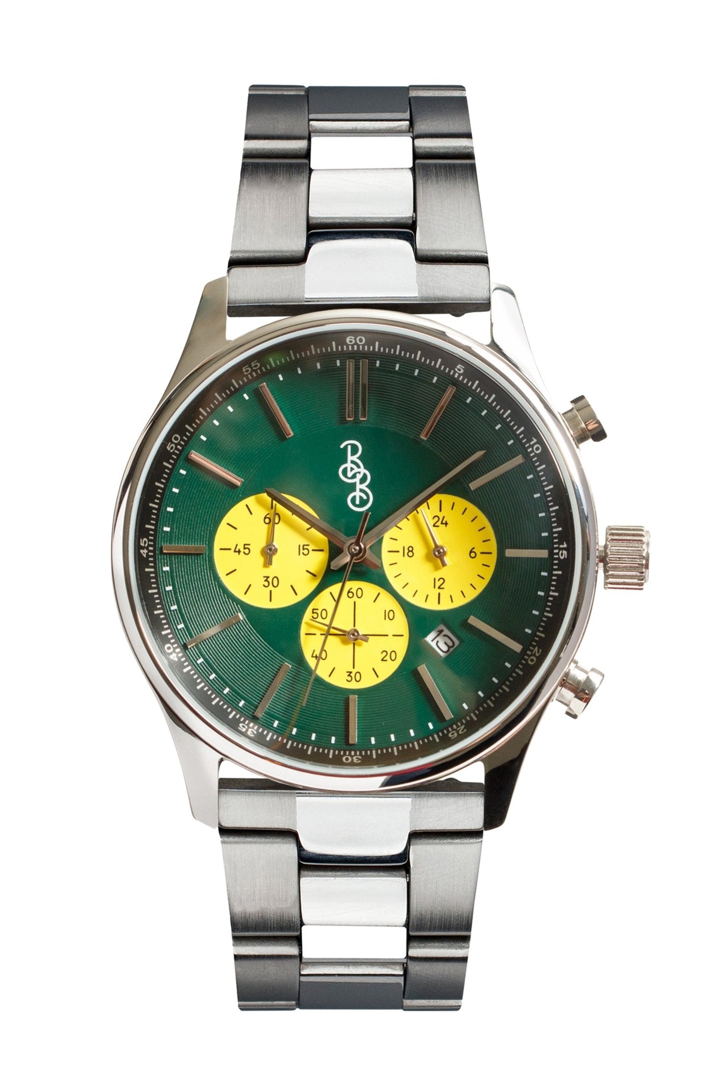 Green and Yellow Chronograph