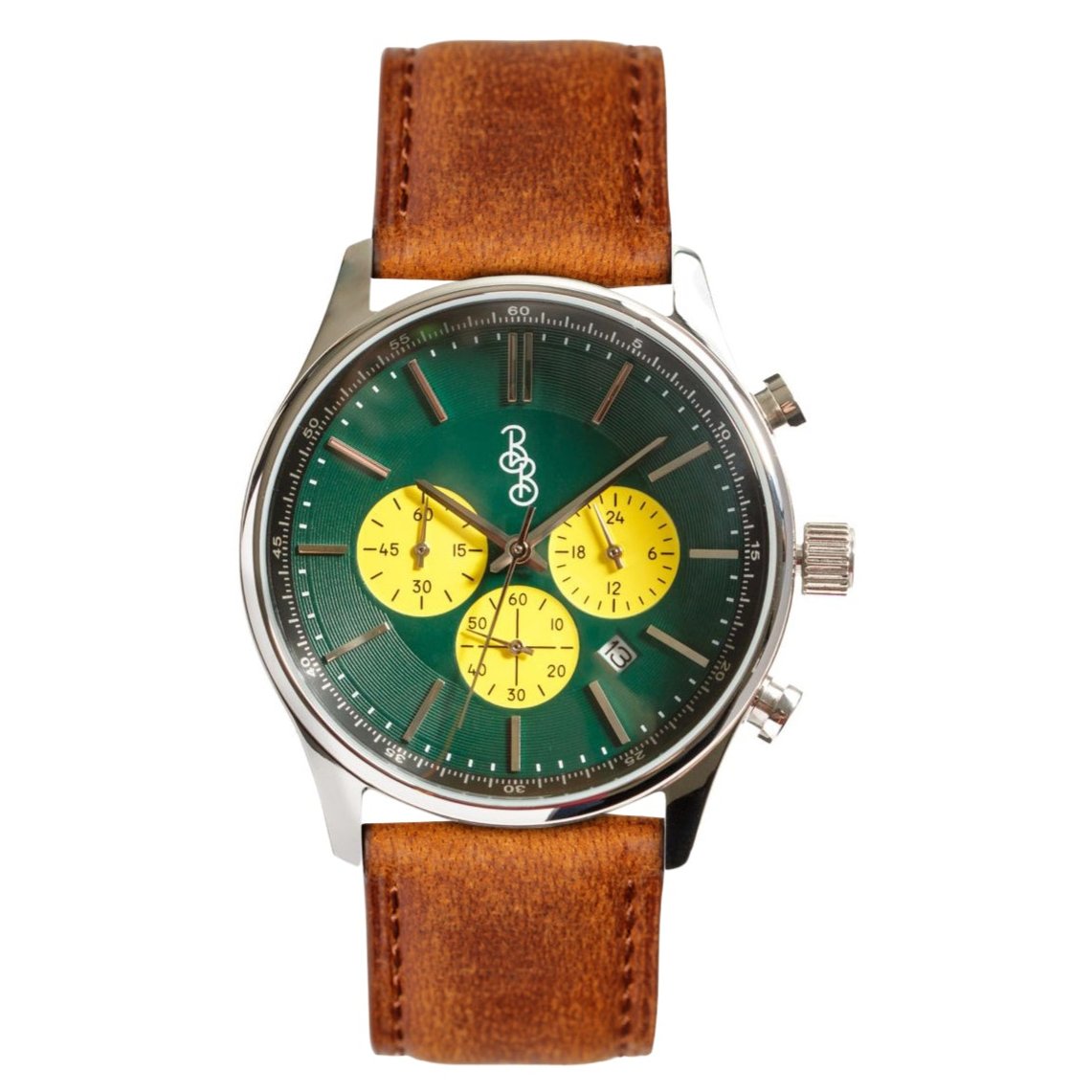 Green and Yellow Chronograph