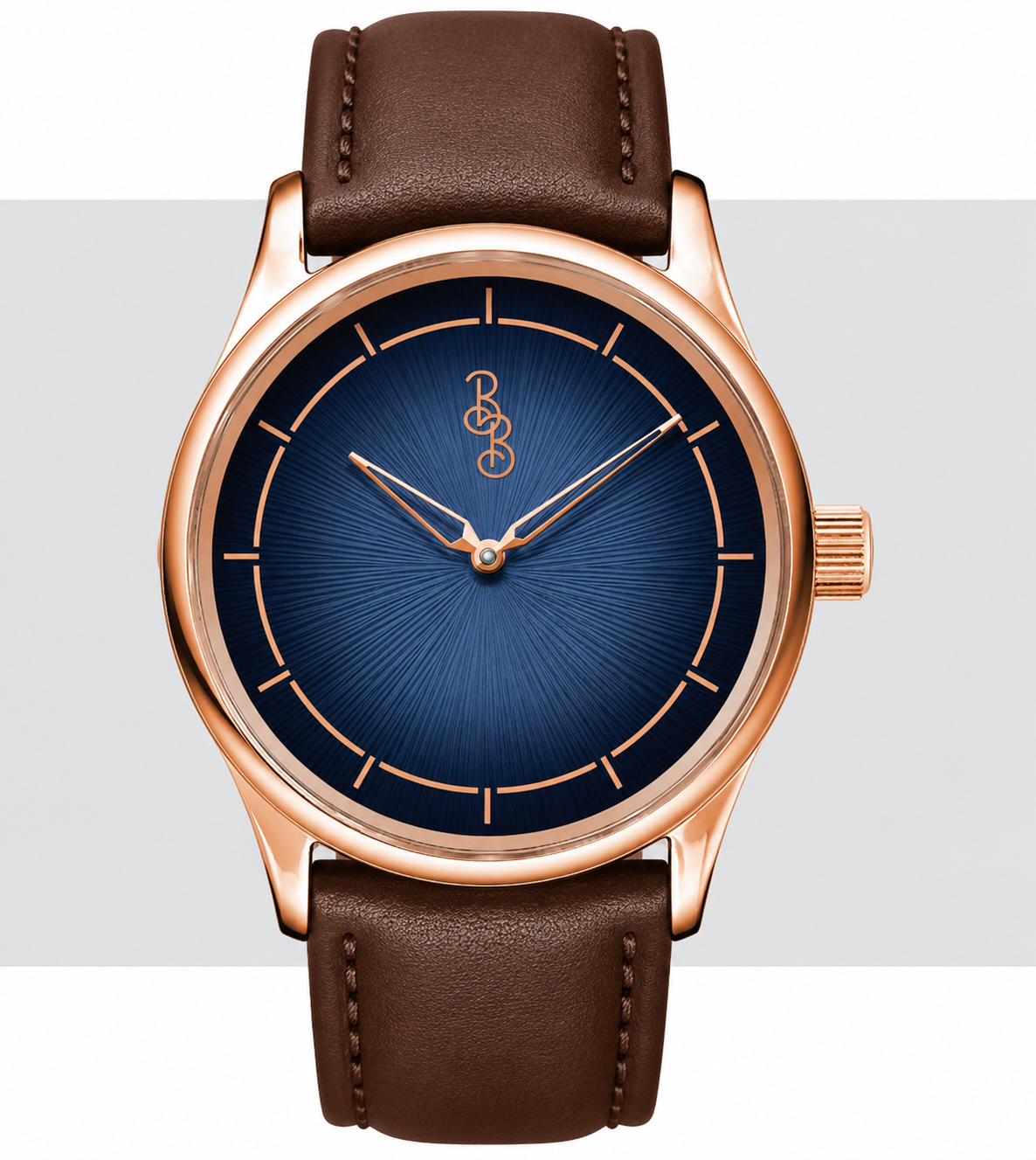 Navy Blue Sunburst
