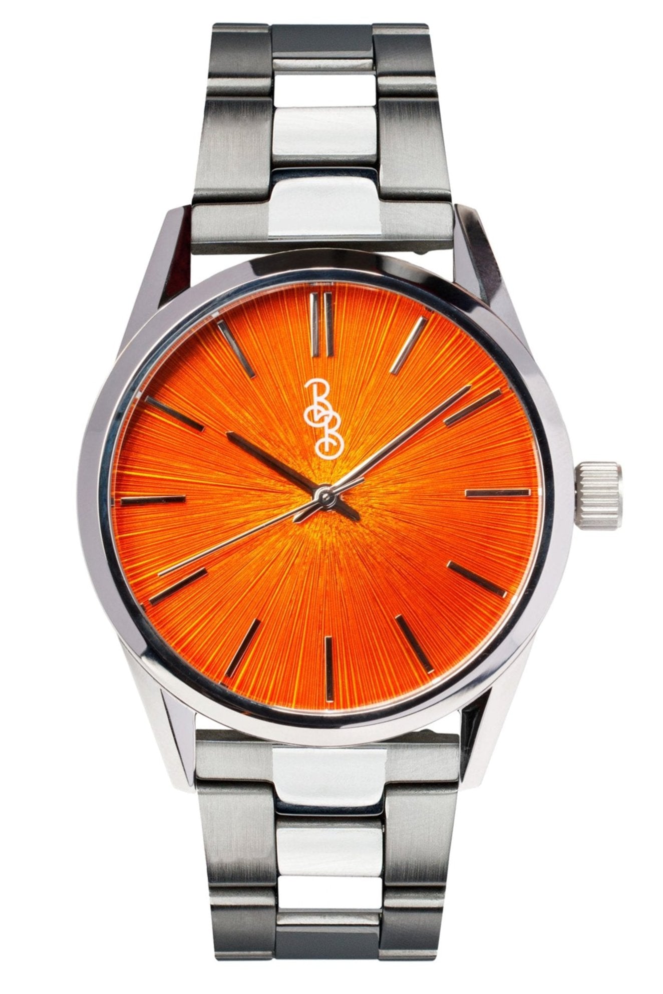 Orange Sunburst Watch