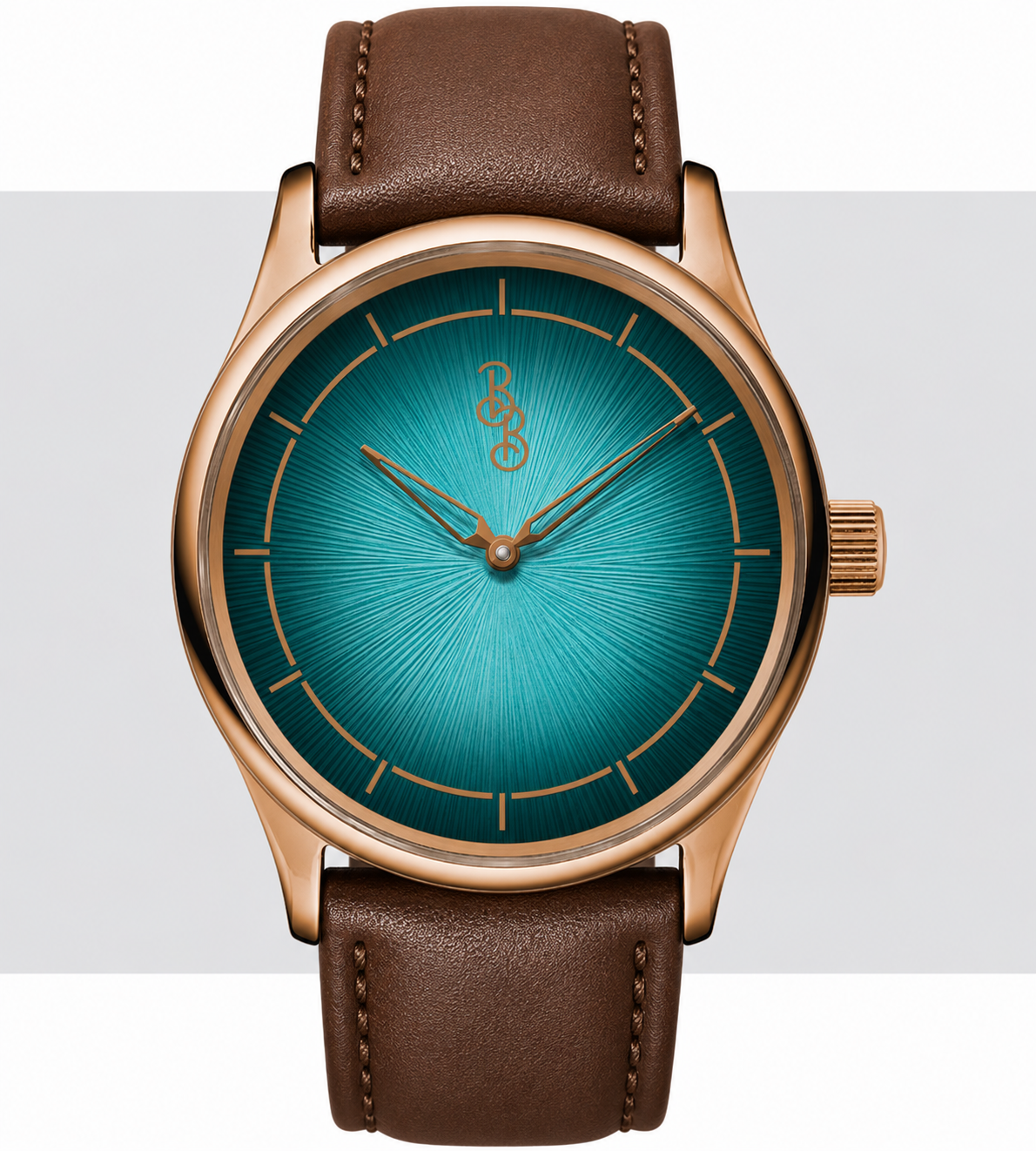 Teal Sunburst
