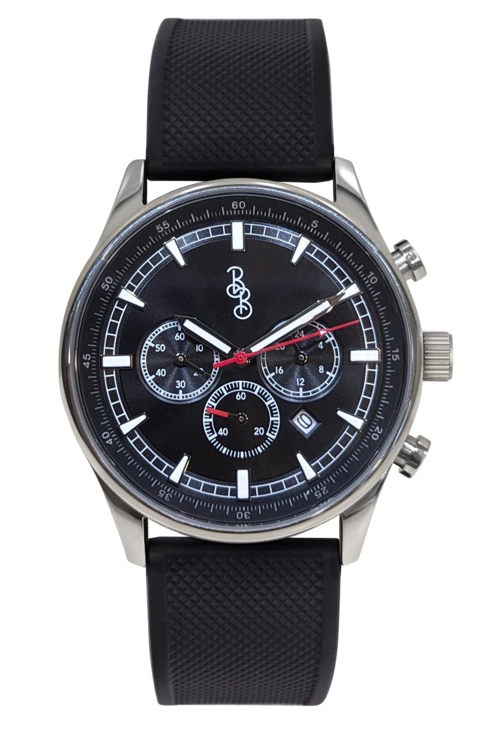 The Beyond Boring Watch Company 41mm Black Sport Chronograph