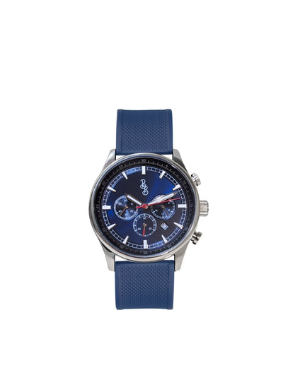 The Beyond Boring Watch Company 41mm Blue Sport Chronograph