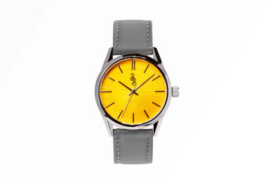 The Beyond Boring Watch Company 42mm Yellow Sunburst